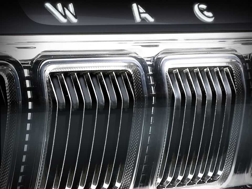 Jeep Grand Wagoneer teaser da grade